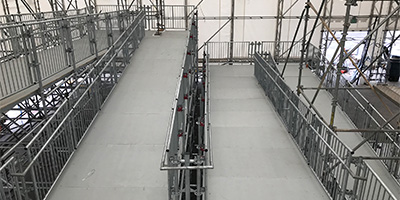 IBC-Compliant Stairs and ADA-Compliant Ramps Rental Solutions